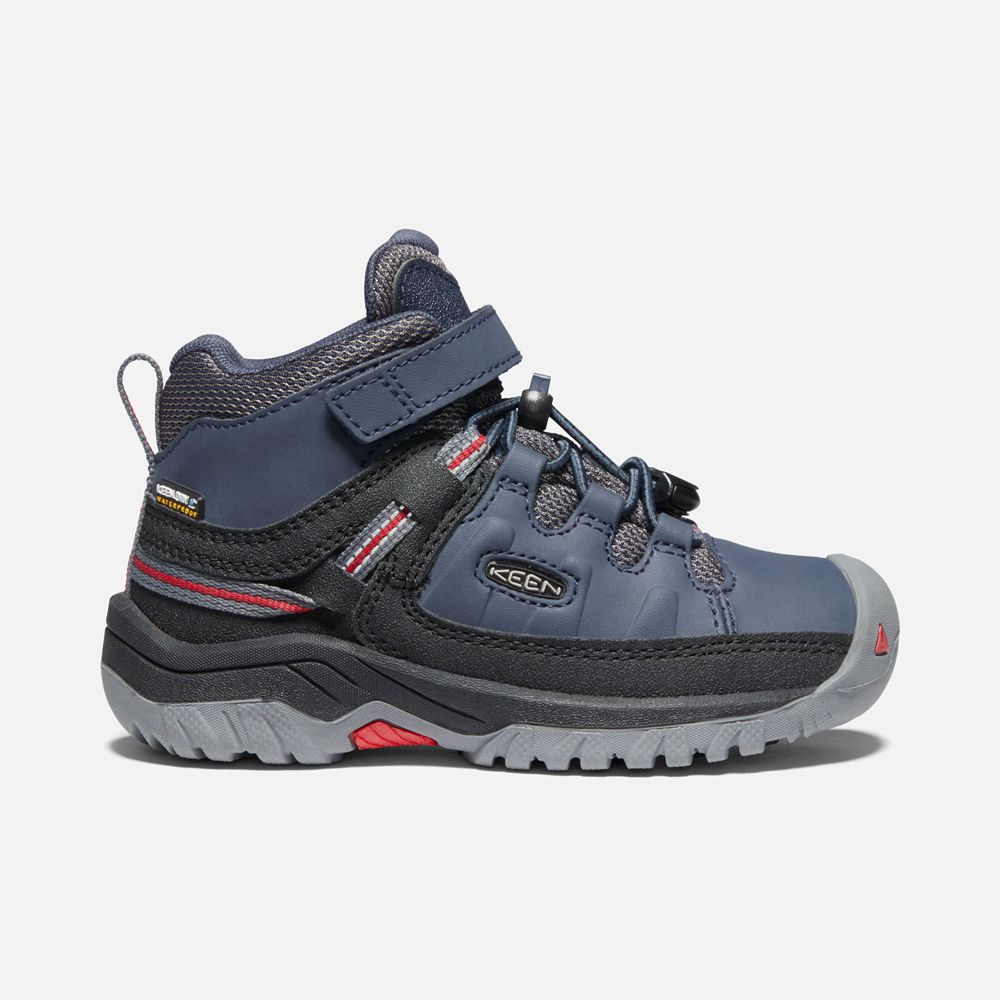 Keen Vandringskängor Barn Blå - Targhee Waterproof - 610394GCN